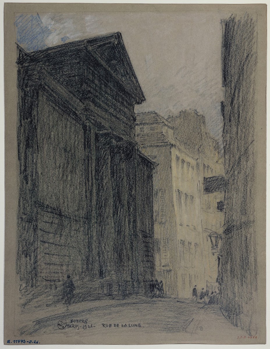 La rue de la Lune 1926