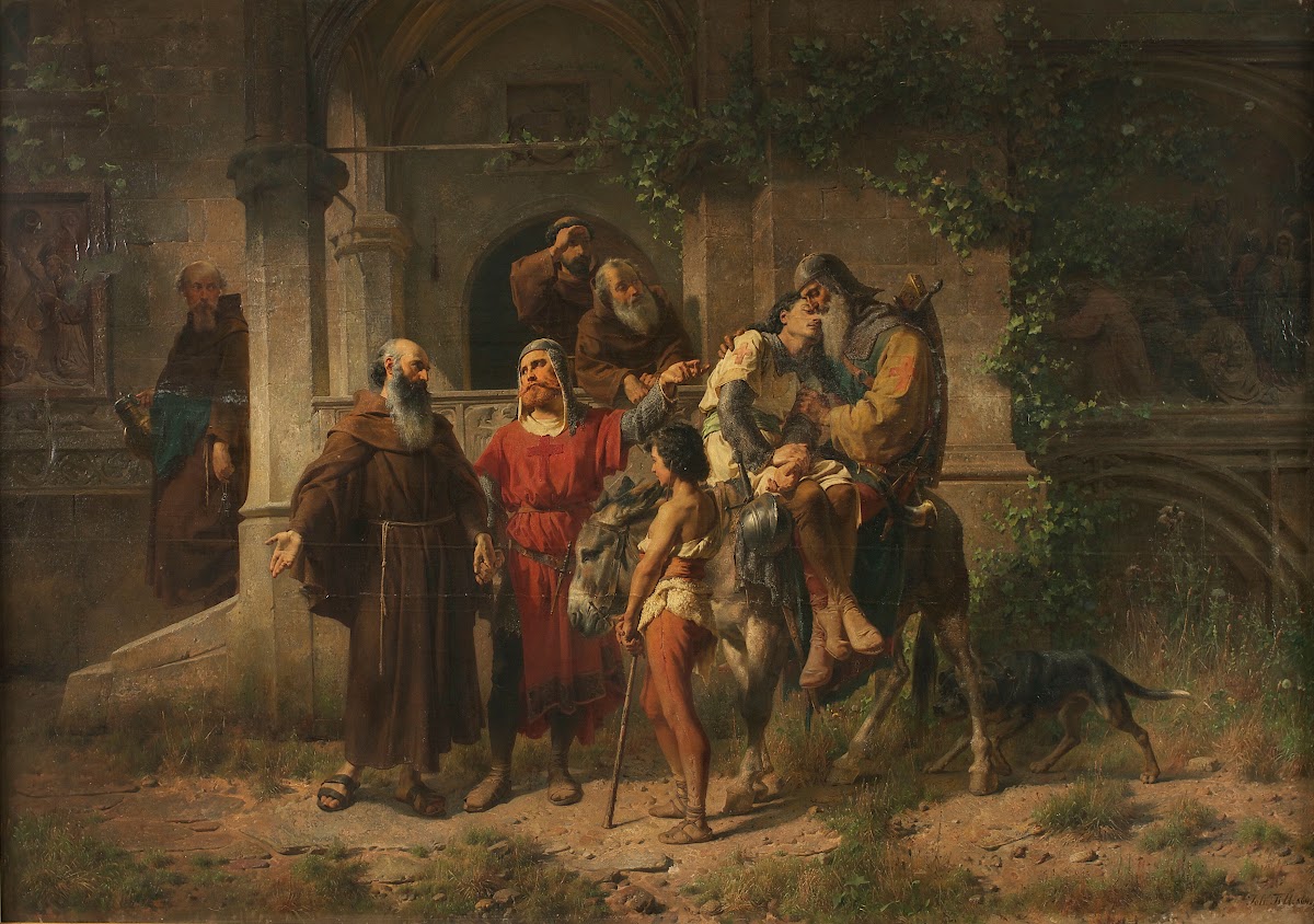 Heimkehrende Kreuzfahrer 1864