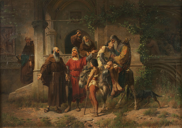 Heimkehrende Kreuzfahrer 1864