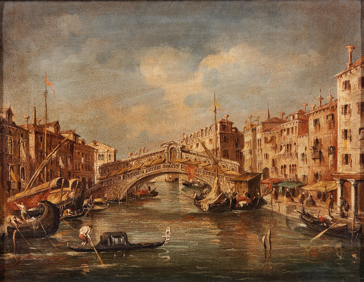 Venice the Rialto Bridge