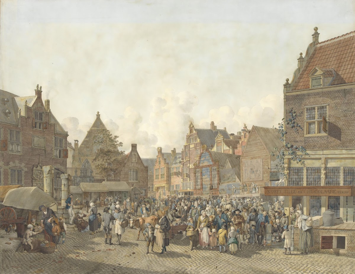 Town Square with Fair 1793
