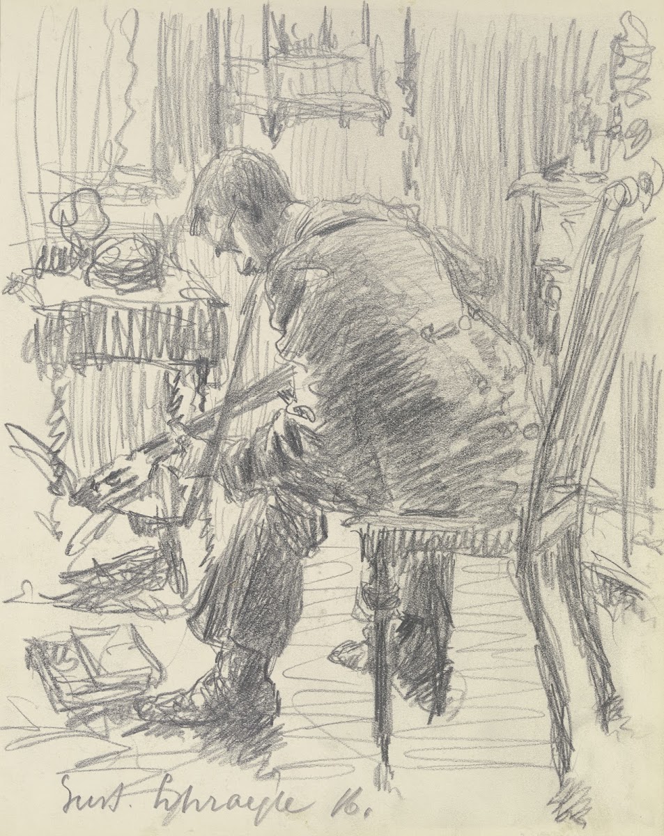 Guitar player 1916