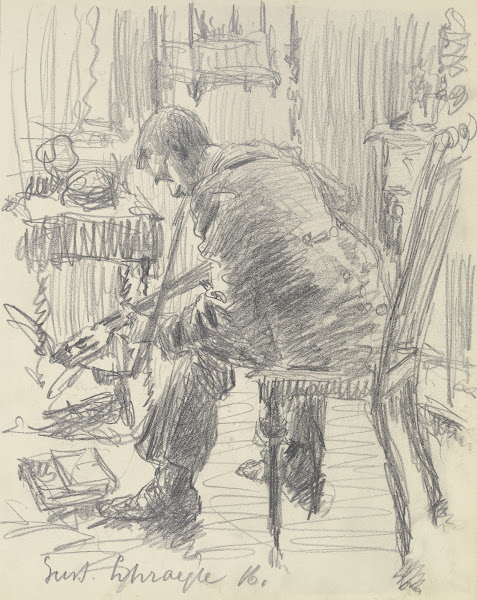 Guitar player 1916