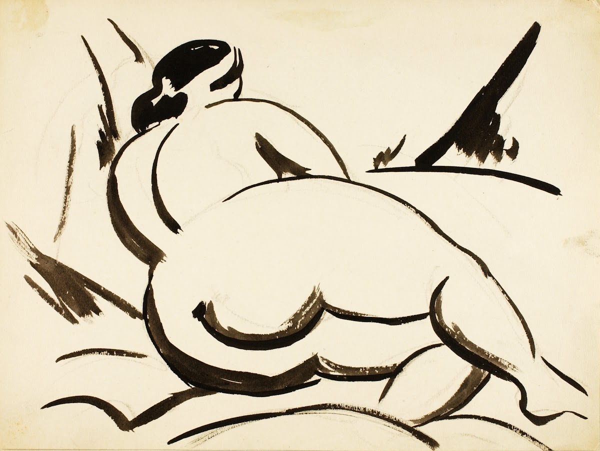 Reclining Female Nude IV 1983