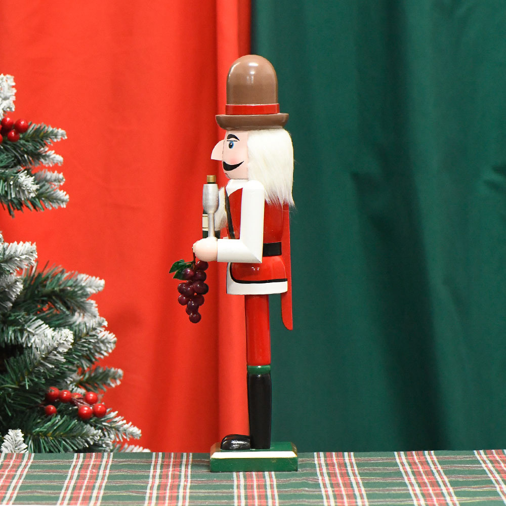 Nutcracker Figure Winemaker, 38 cm, Wood