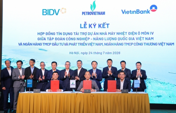 Petrovietnam ký hợp đồng tín dụng 7.300 tỷ đồng, đẩy nhanh tiến độ dự án nhiệt điện Ô Môn IV