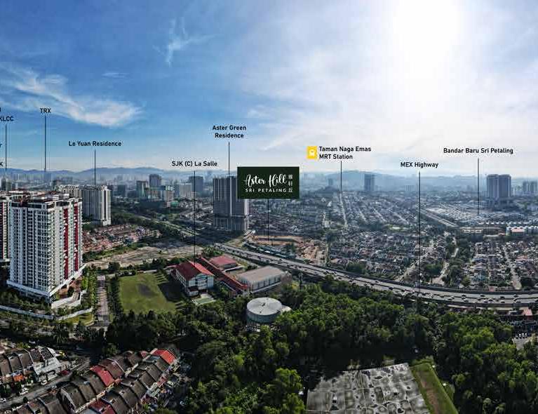 Aster Hill Sri Petaling — city skyline overview