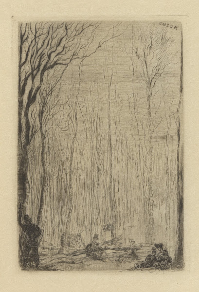 Bosgezicht te Groenendaal 1888