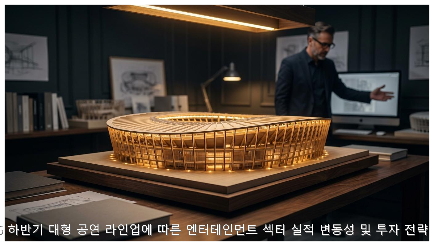 2026 하반기 대형 공연 라인업에 따른 엔터테인먼트 섹터 실적 변동성 및 투자 전략 분석 핵심 안내 및 분석 인포그래픽 (4)