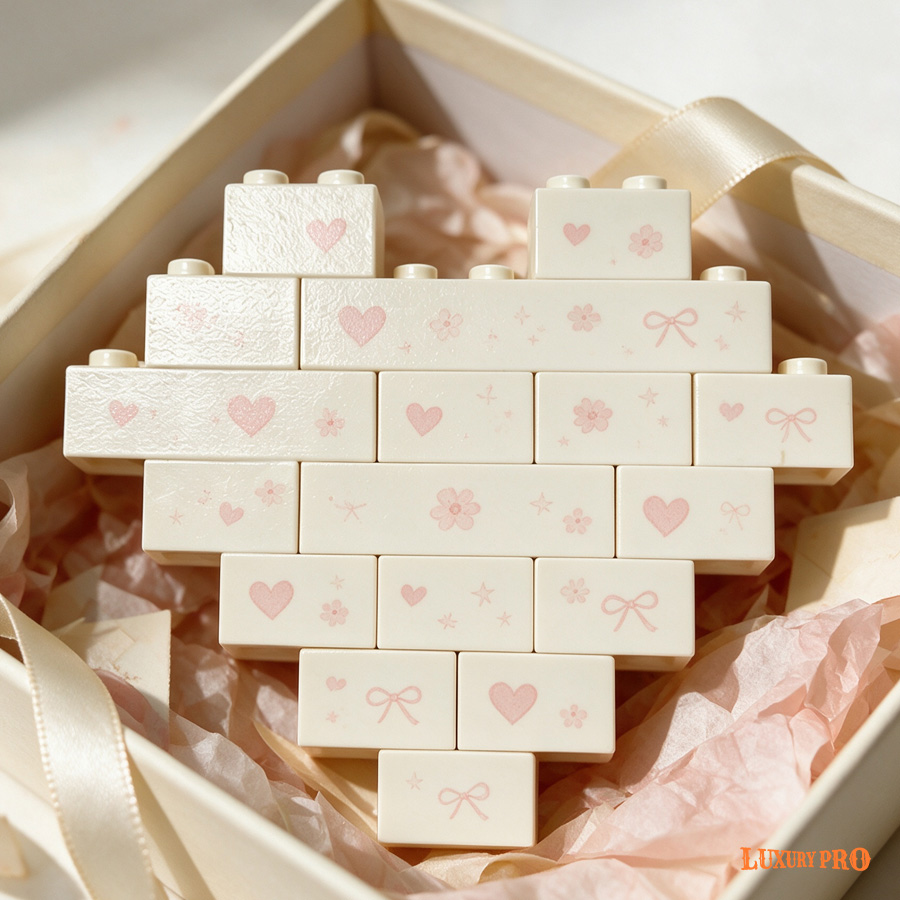 Lego Love Puzzle - Single Row