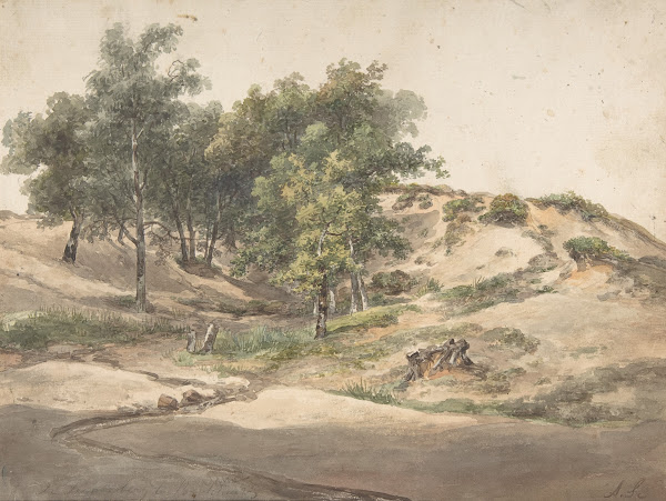 A Wooded Landscape Near Beekhuizen 19th century