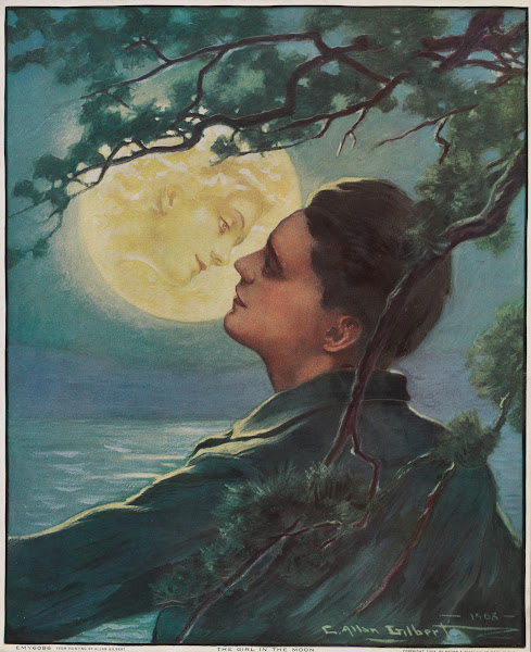 The girl in the moon 1909