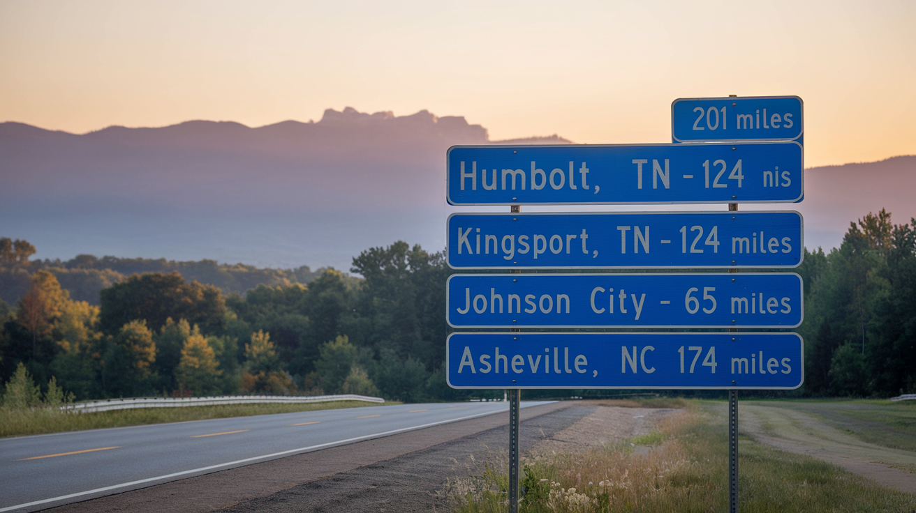 Distance and Travel from Humboldt, TN to Myrtle Beach, SC