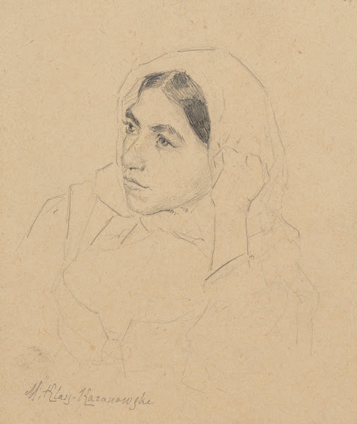 Bust of a Woman Gypsy 1891