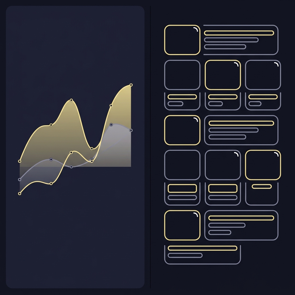 Minimal 2D vector split image showing xG charts on the left and bookmaker odds tiles on the right in Funded Plays brand colors highlighting Shot and Goal Props in Soccer