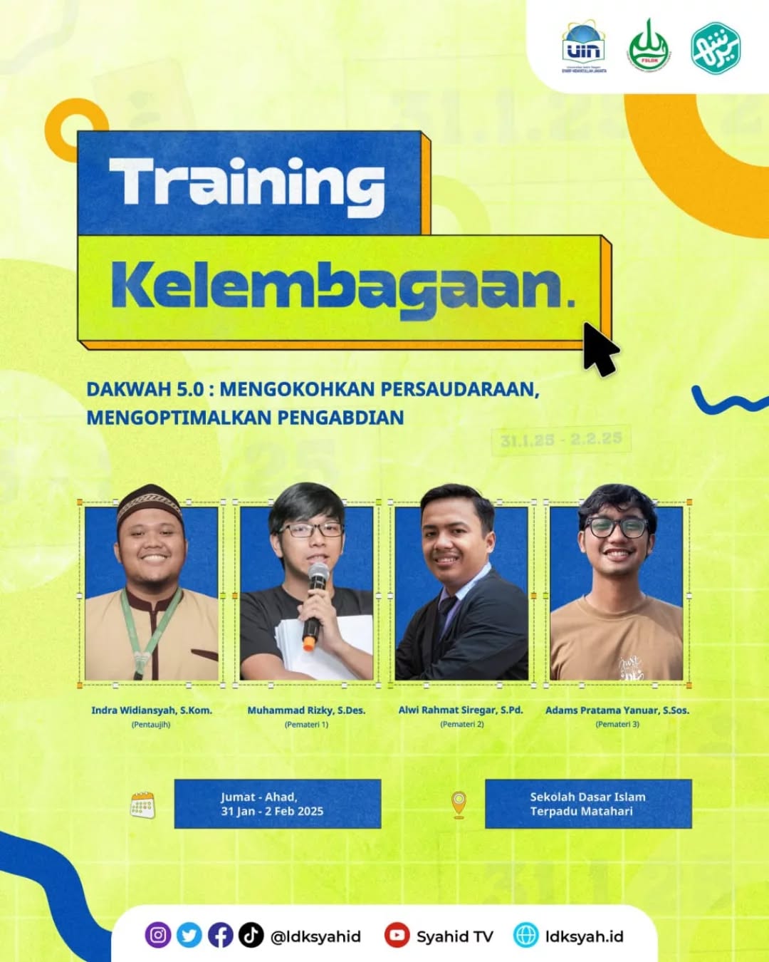 Training Kelembagaan