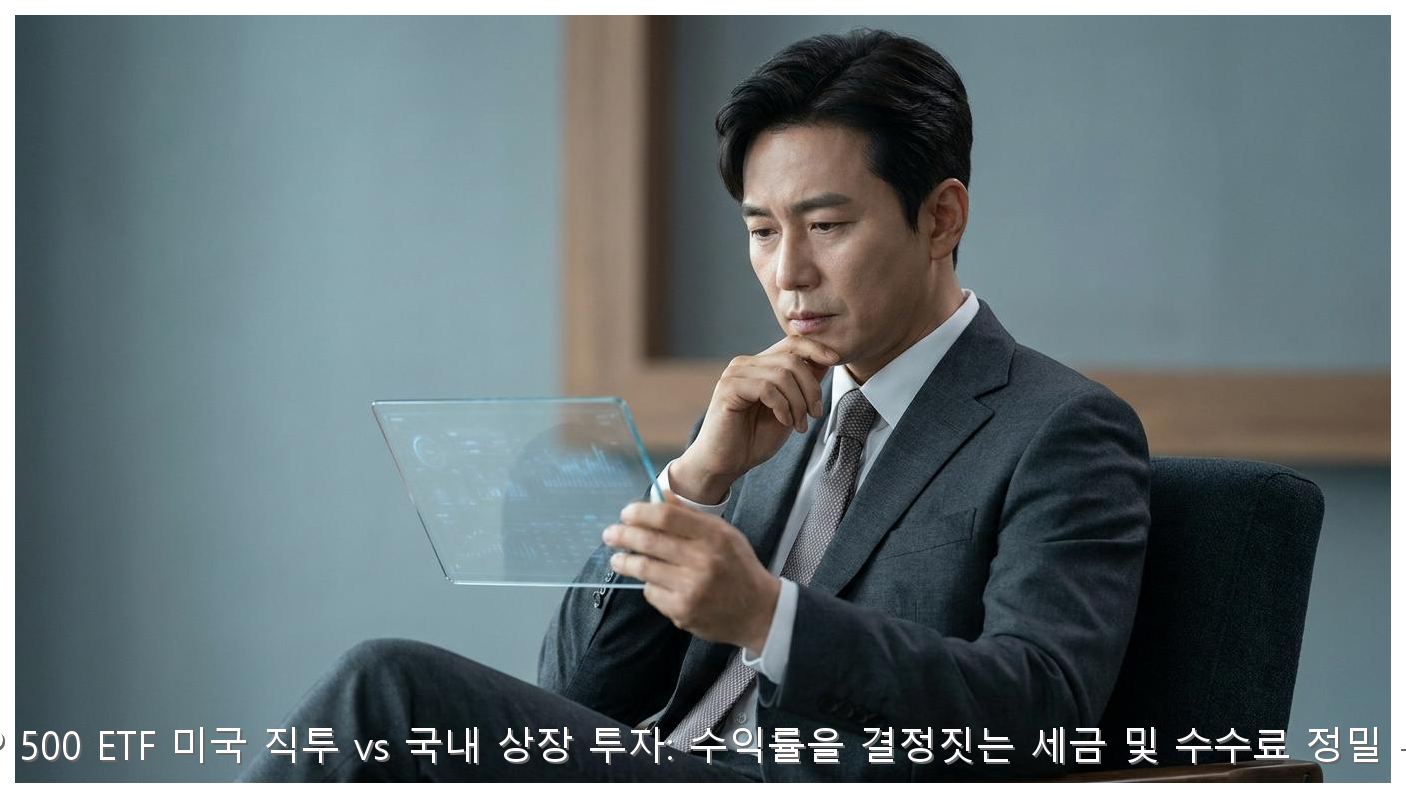 S&P 500 ETF 투자 세금 비교 가이드 핵심 안내 및 분석 인포그래픽 (3)