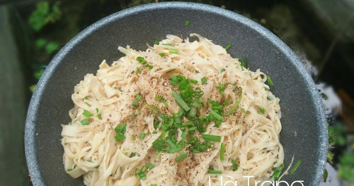 Măng Xào Tỏi (Chay)