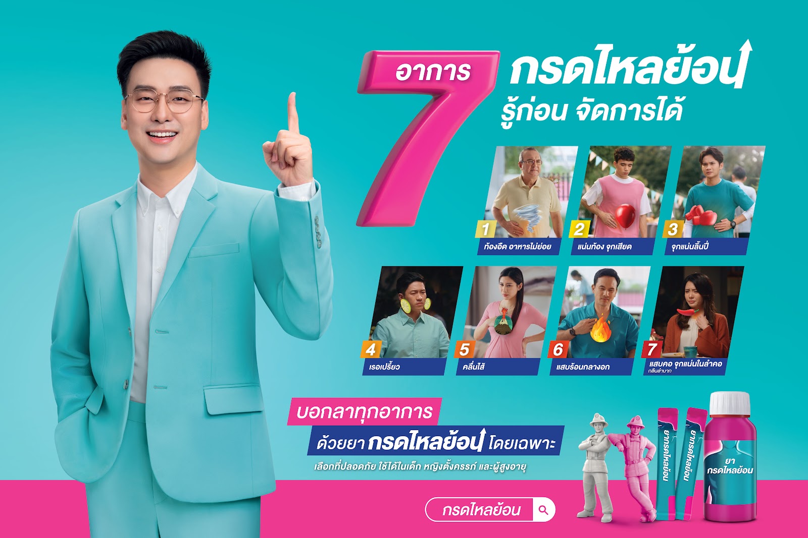 สัญญาณเตือนของโรคกรดไหลย้อน