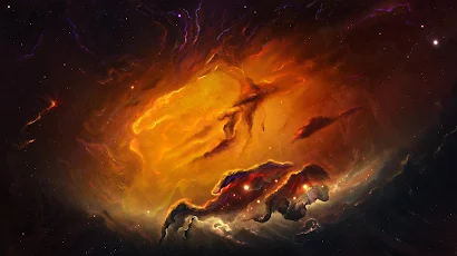 Nebula, Space, Astronomy, Galaxy 8K Wallpaper Background