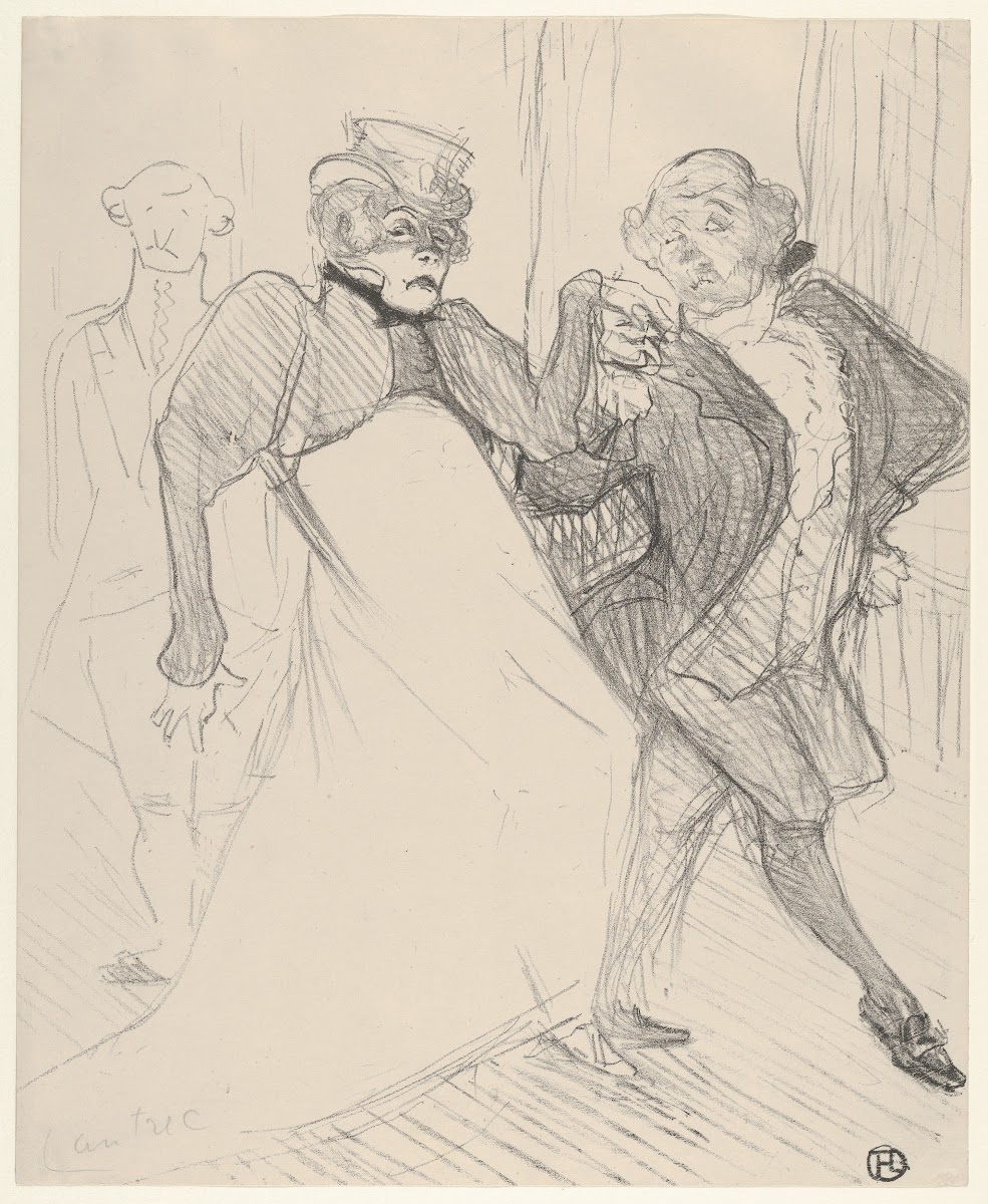 Réjane and Galipaux in Madame Sans Géne 1893
