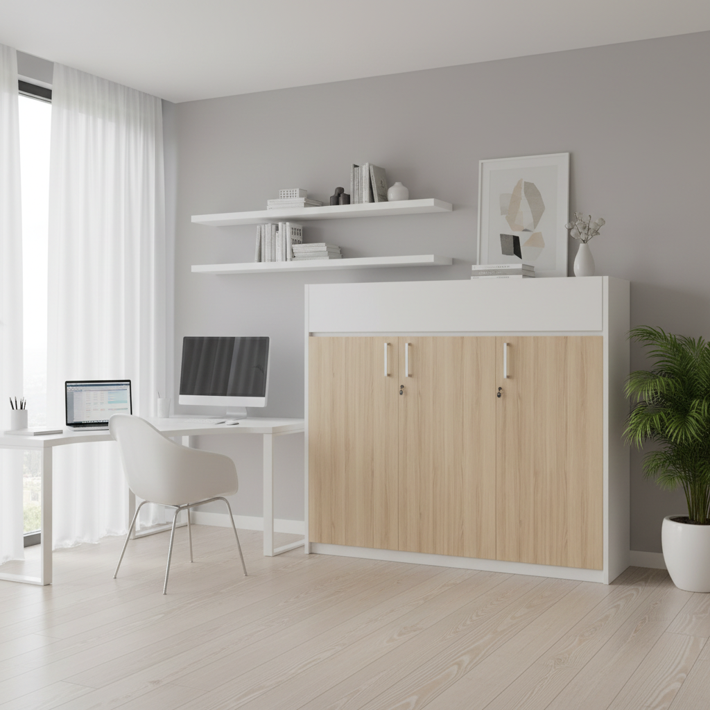 RADAR Color Three-Door (Low Height) Top Planter Box Cabinet