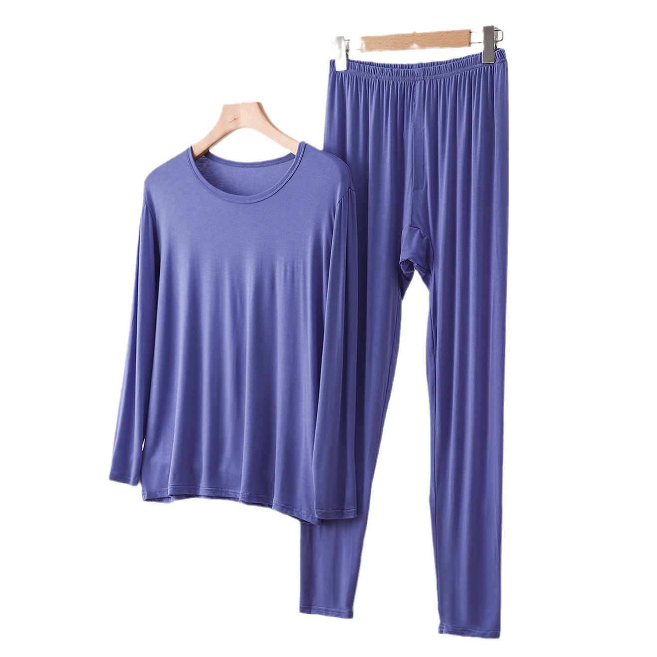Men's Thermal Underwear Set, Modal, Plus Sizes
