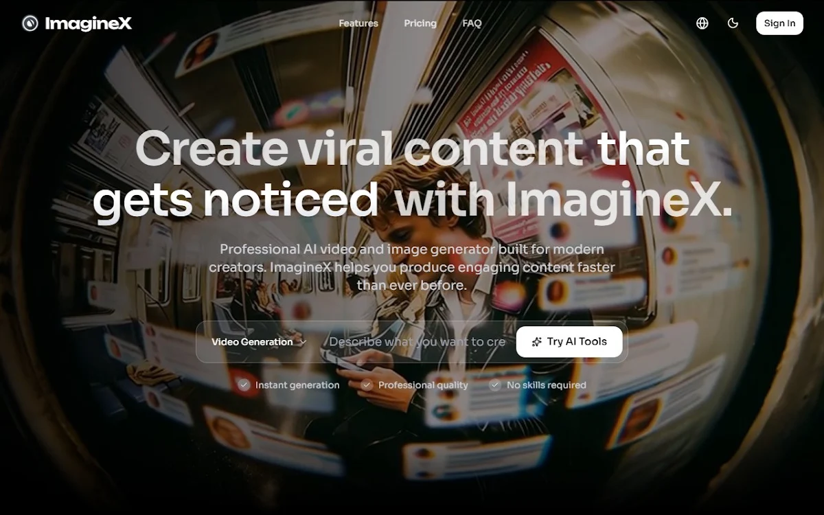 Captura de AI Face Studio
