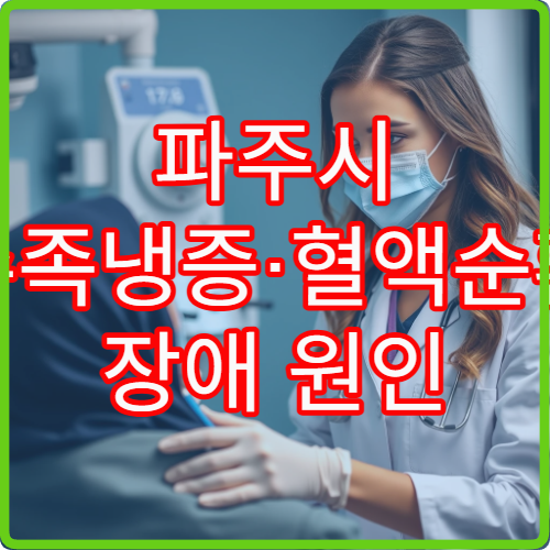 파주시 수족냉증·혈액순환 장애 원인 검사와 한방·양방 치료 병원