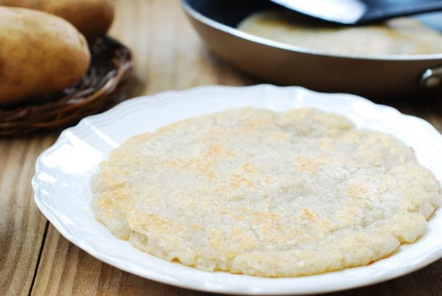 Bánh Pancake Khoai Tây Bào