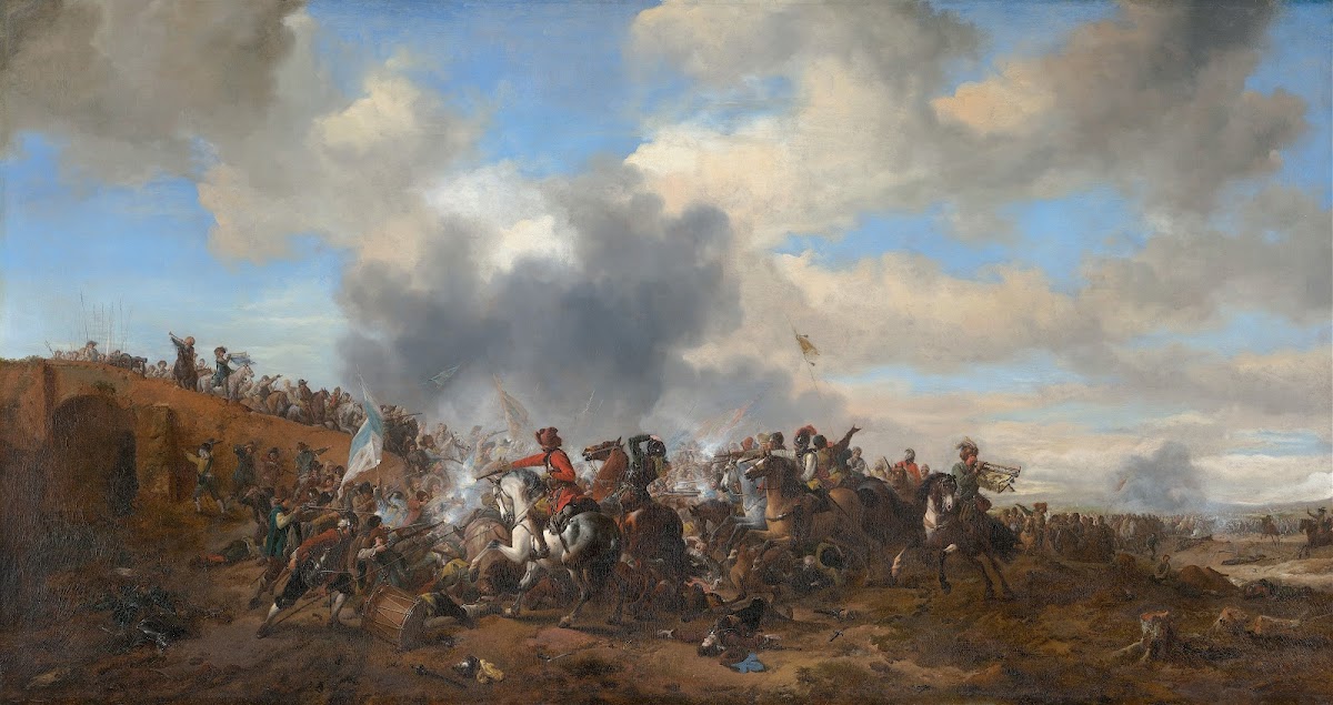 Battle Scene c 1655   1660