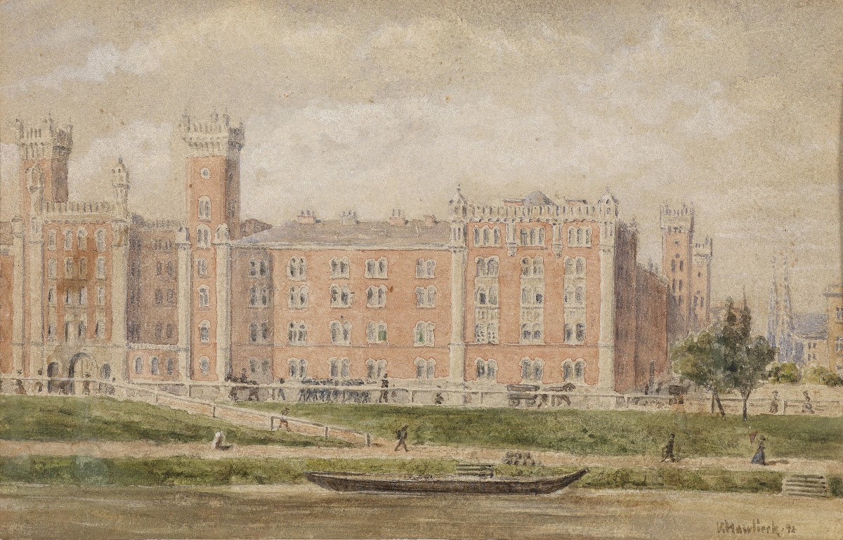 Rossauerkaserne 1892