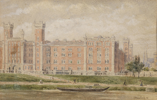 Rossauerkaserne 1892
