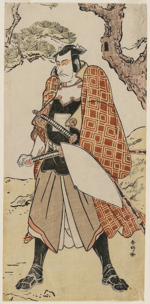 Ichikawa Danjuro V as a Travelling Warrior late 1780s