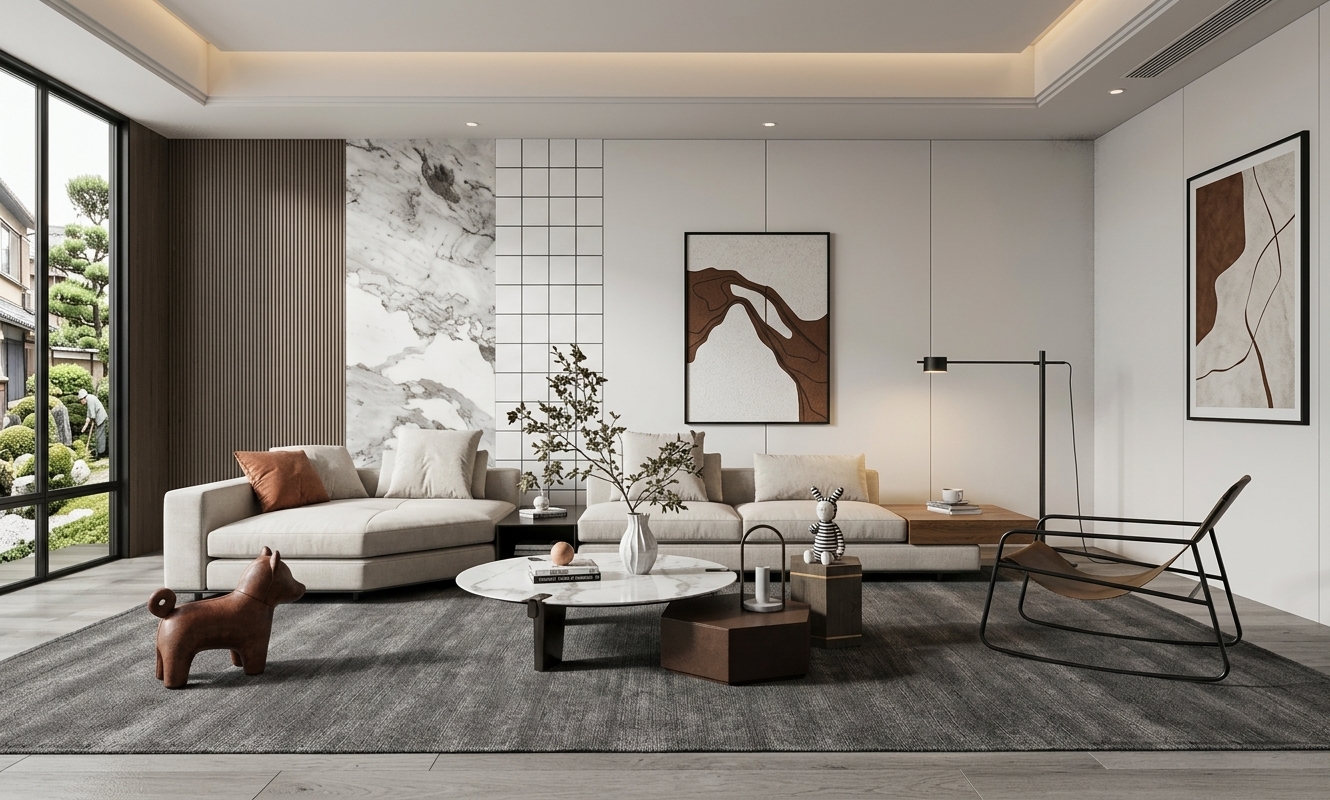 Hasil Render AI Interior