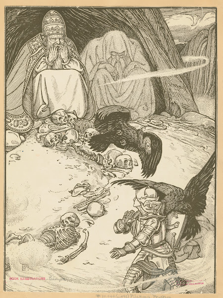 I espied a little before me a cave where two giants pope and pagan dwelt 1898