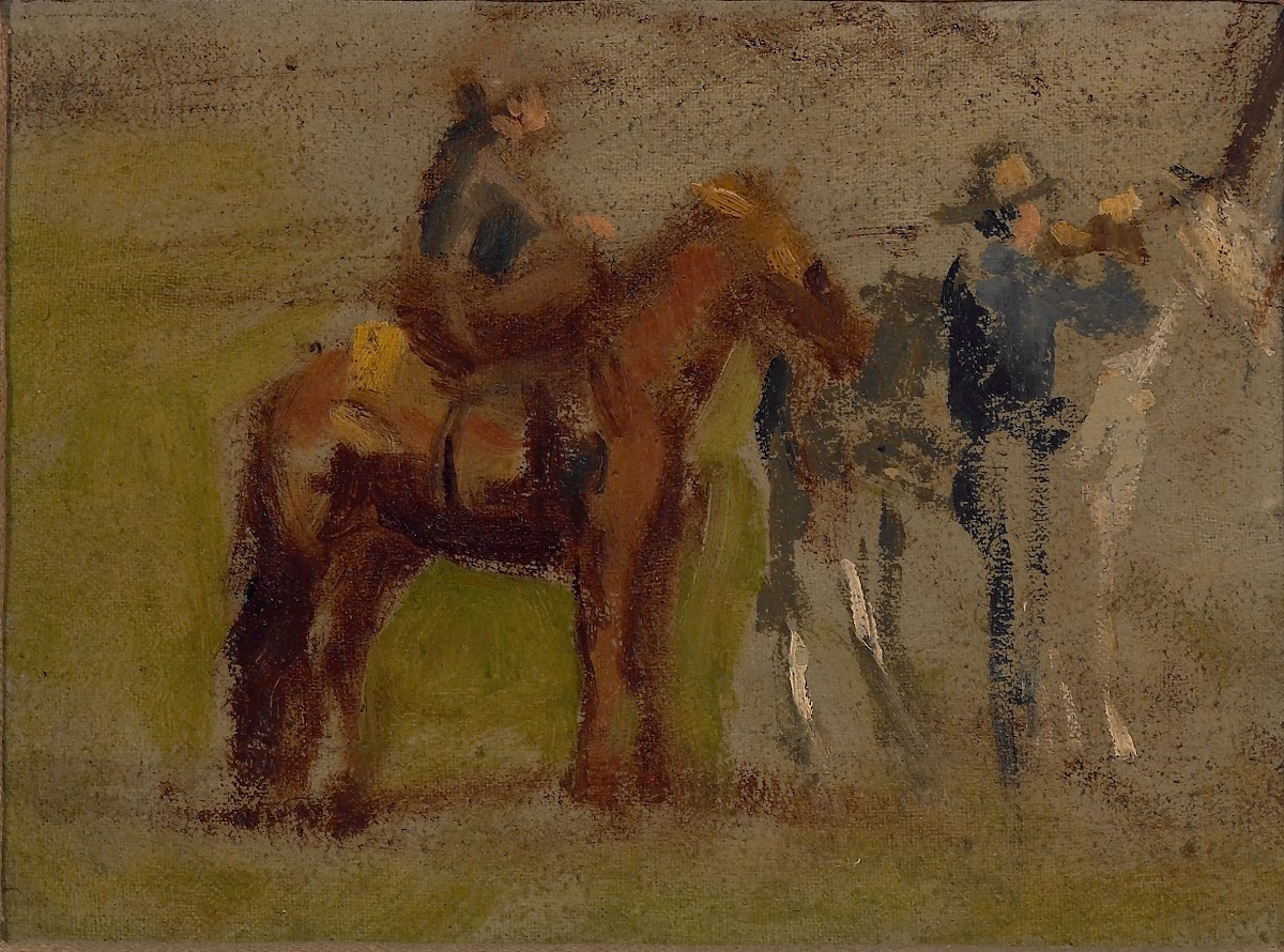 Study for Cowboys in the Badlands circa 1887
