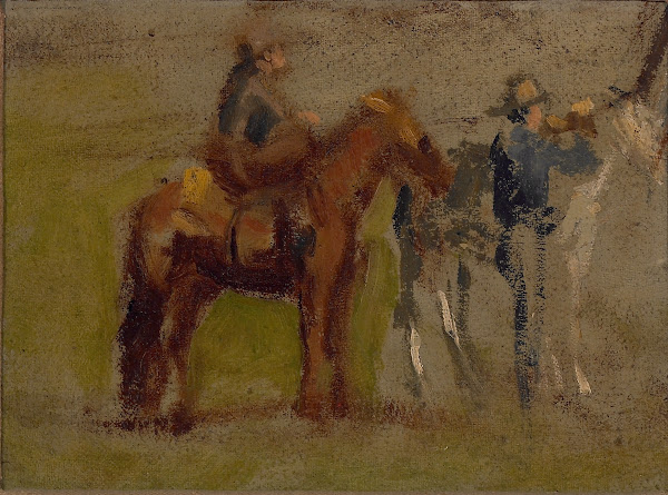 Study for Cowboys in the Badlands circa 1887