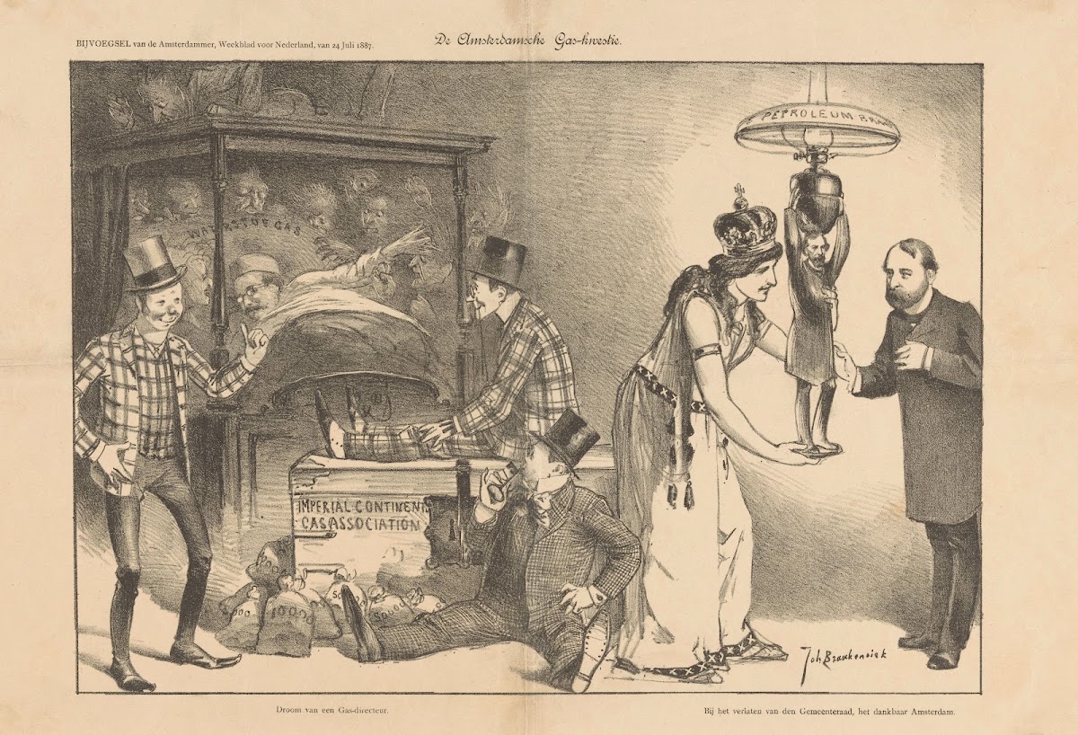 De Amsterdamsche gas kwestie 1887
