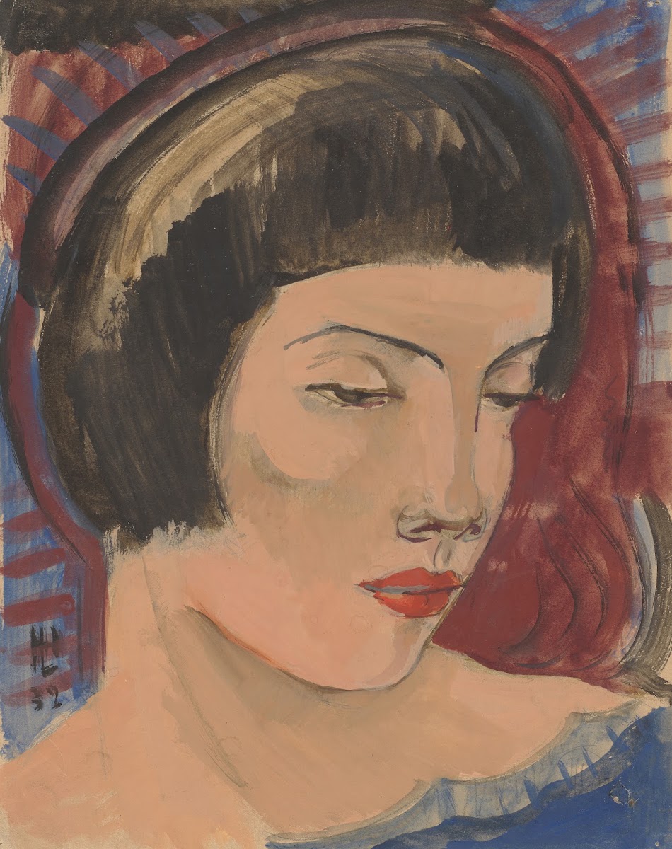 Womans head to the right 1932