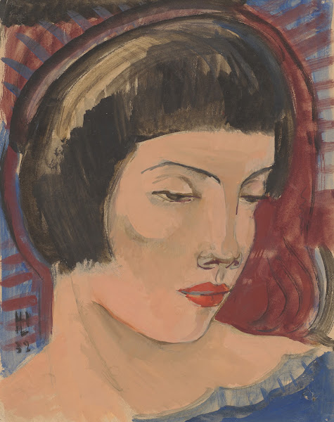 Womans head to the right 1932