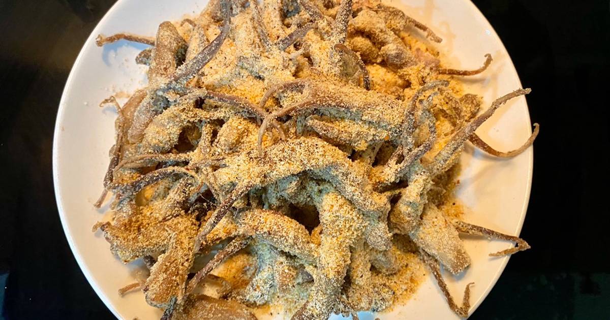 Lưỡi vịt rang muối