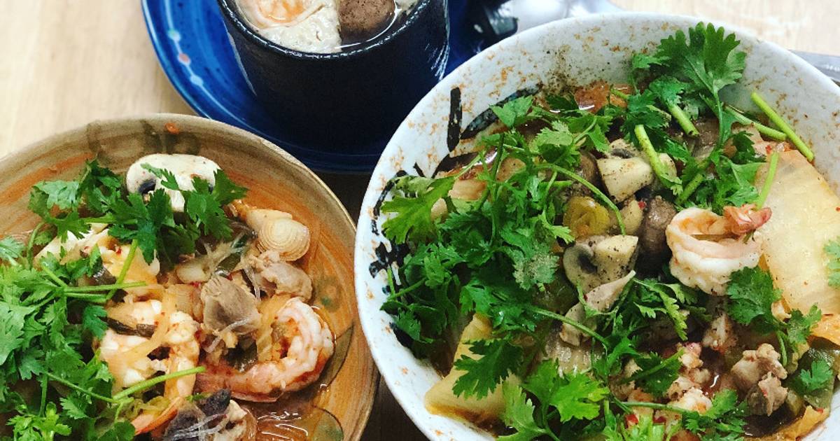 Miến Kim Chi Hải Sản Hàn Xẻng
