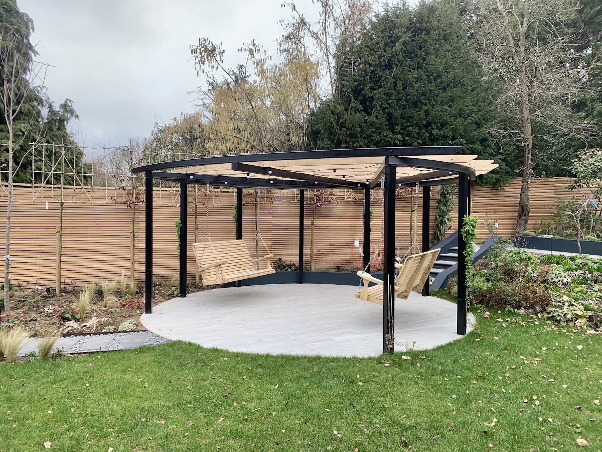 Modern Porcelain Patio