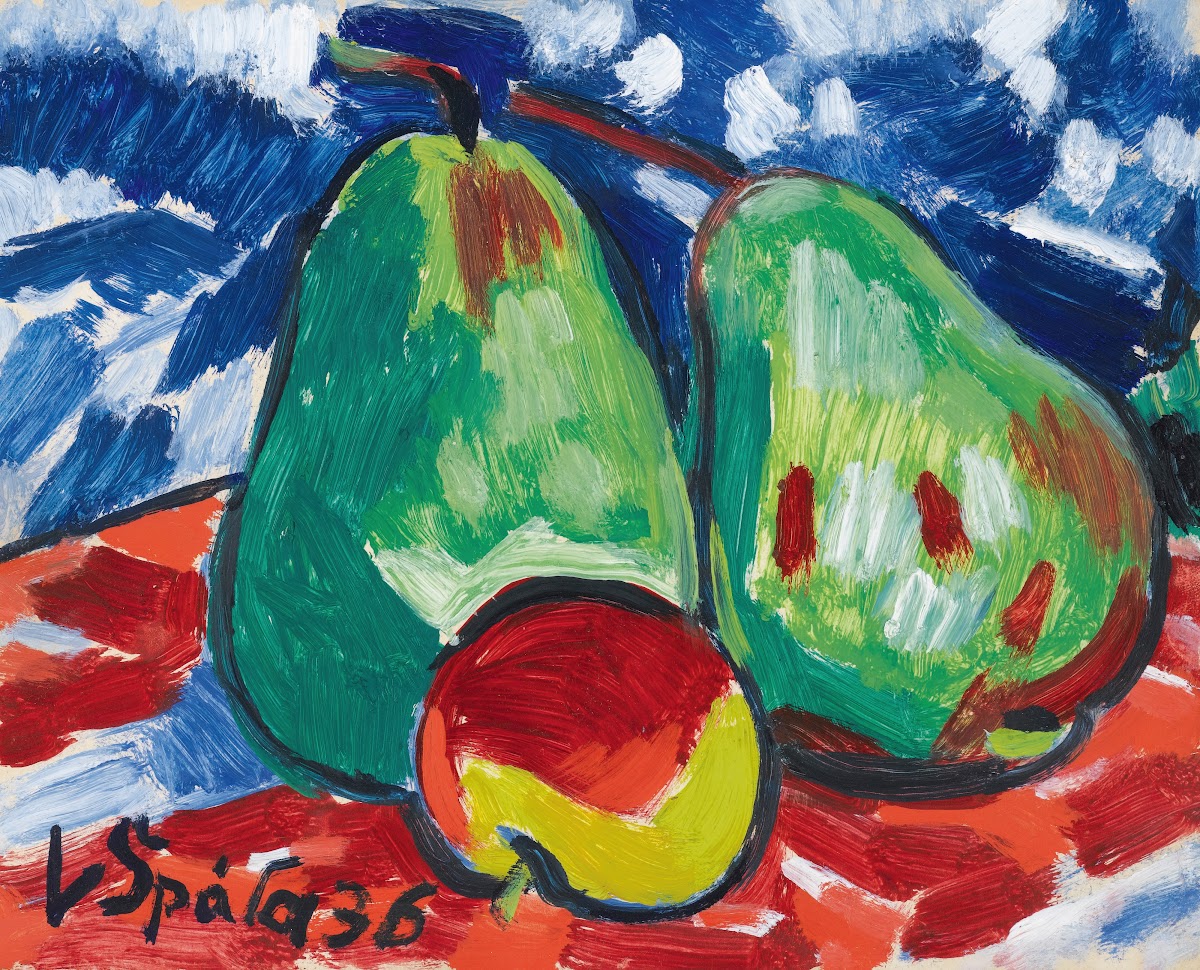 Two Apples And A Pear 1936