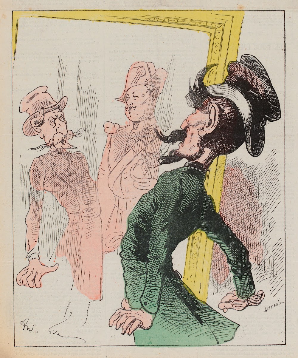 Le miroir 1875