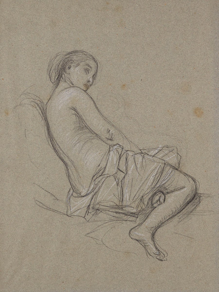 Etude de femme nue