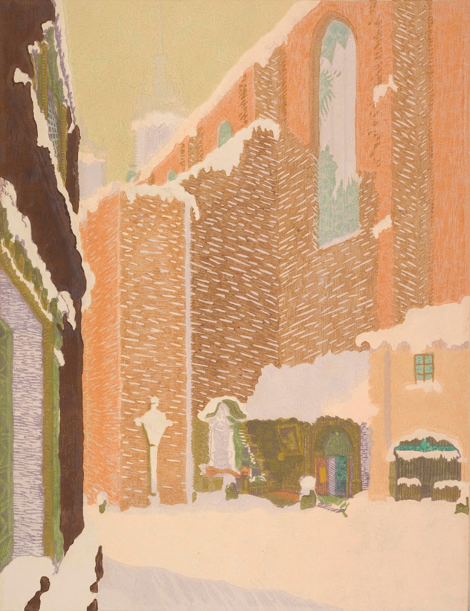 Kościół Mariacki w Krakowie 1930