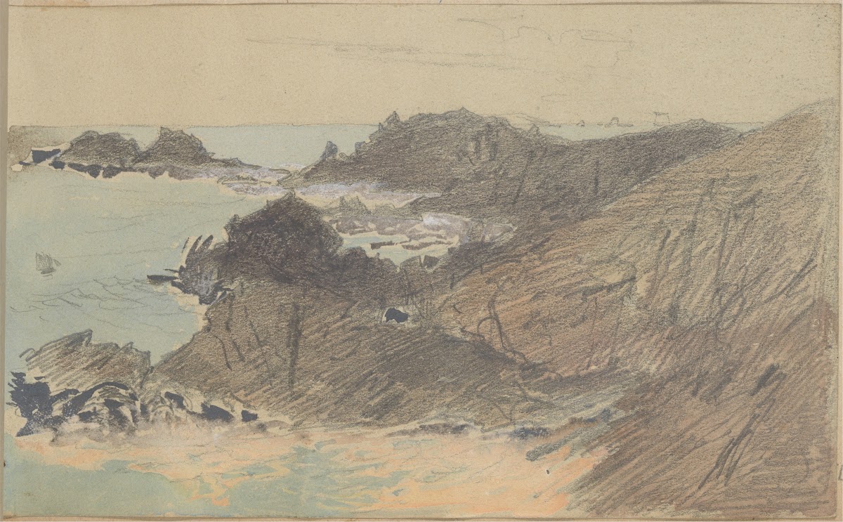 Rocky Coast circa 1875