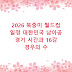 2026 북중미 월드컵 일정 대한민국 남아공 경기 시간과 16강 경우의 수